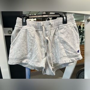 Champion Campus French Gray Terry Shorts Size M